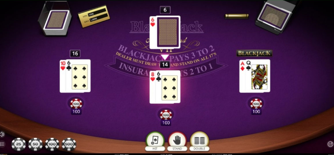 Blackjack Multihand VIP